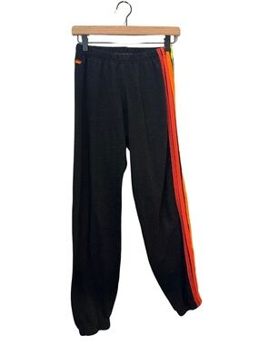 Aviator Nation 4 stripe sweatpants - size small